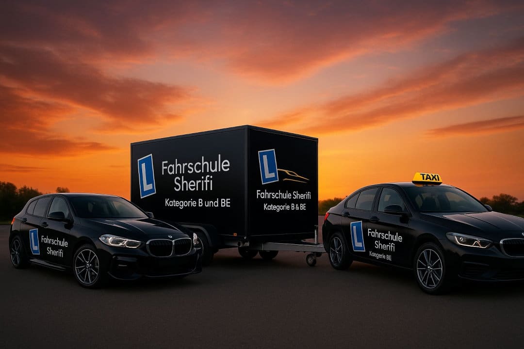 Anhänger Fahrstunden Basel - Kategorie BE